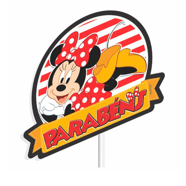 TOPPER PARA BOLO EVA MINNIE