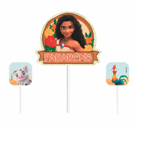 TOPPER DE BOLO EVA MOANA