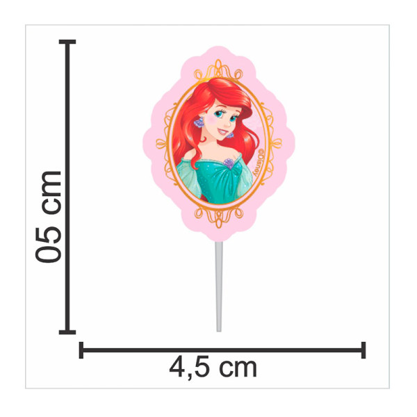 TOPPER PARA DOCINHOS EVA PRINCESAS