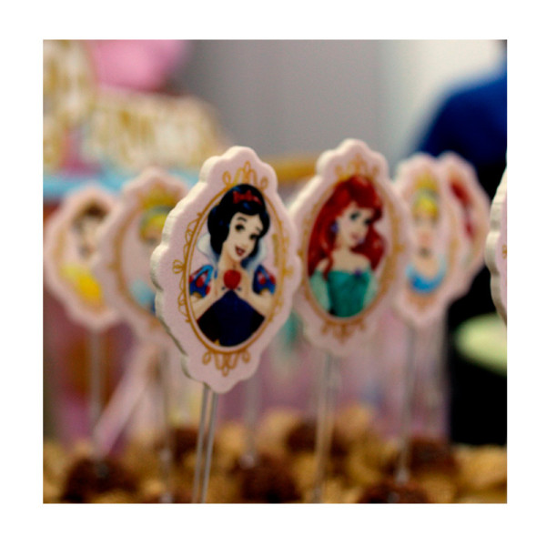 TOPPER PARA DOCINHOS EVA PRINCESAS