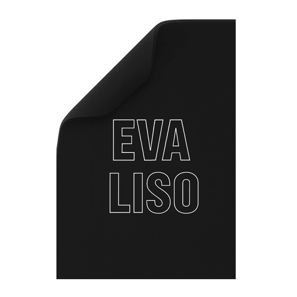 PLACA DE EVA LISA PRETA