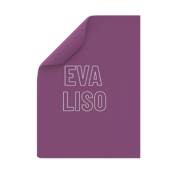 PLACA DE EVA LISA ROXA