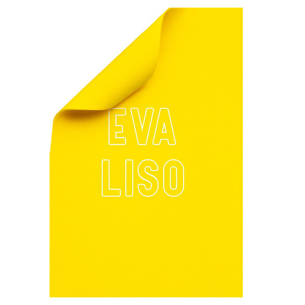 PLACA DE EVA LISA AMARELO