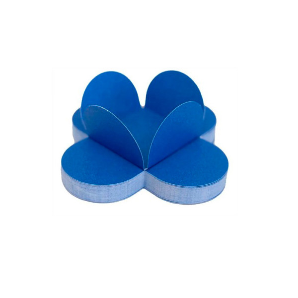 PORTA FORMINHAS 4 PÉTALAS AZUL ROYAL