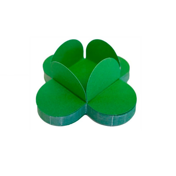 PORTA FORMINHA 4 PÉTALAS VERDE BANDEIRA