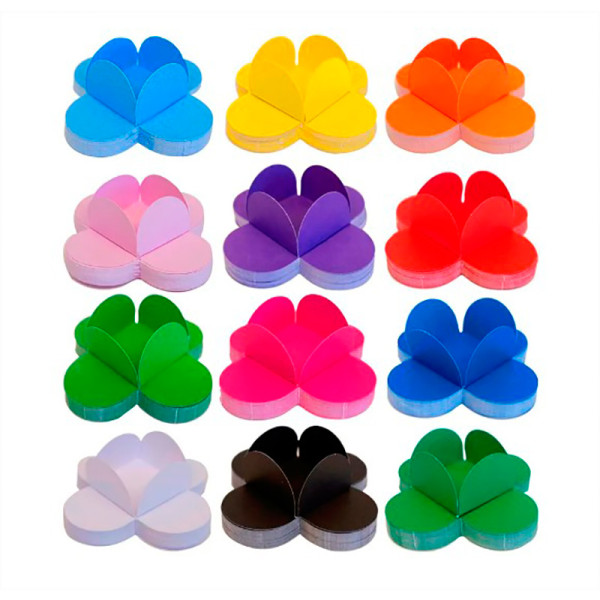 PORTA FORMINHAS 4 PÉTALAS AZUL