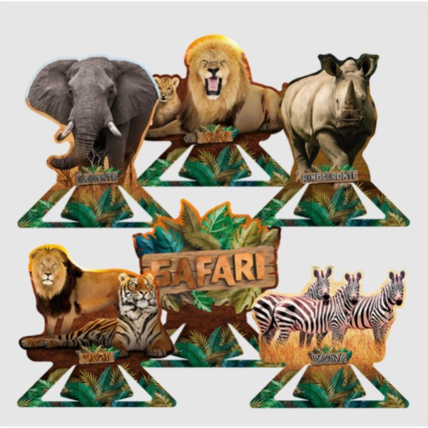 DECORAÇÃO DE MESA SAFARI 2