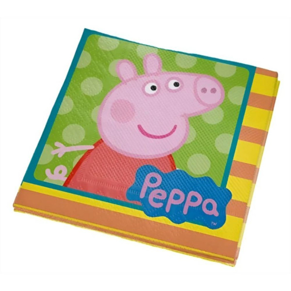 GUARDANAPO DE PAPEL PEPPA PIG