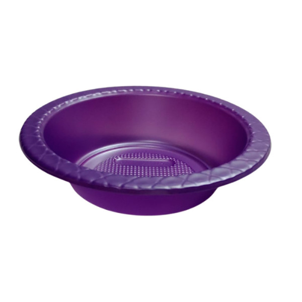 CUMBUCA DESCARTÁVEL 15 CM ROXO PEROLADO