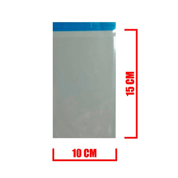 SACO ADESIVADO 10 X 15