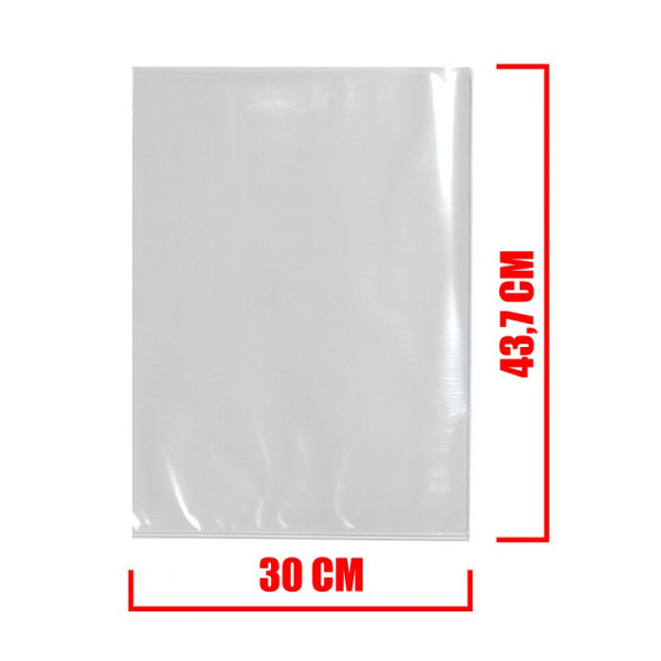 SACO PLÁSTICO TRANSPARENTE