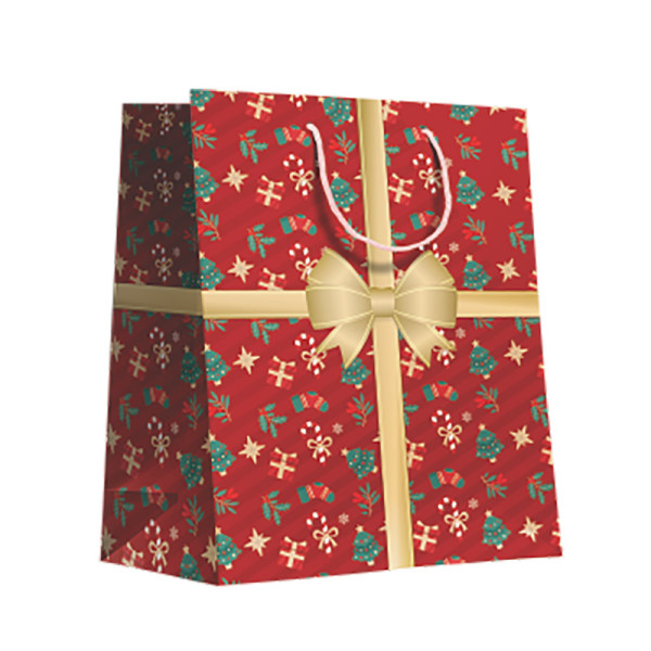 SACOLA PRESENTE DE NATAL PEQUENA