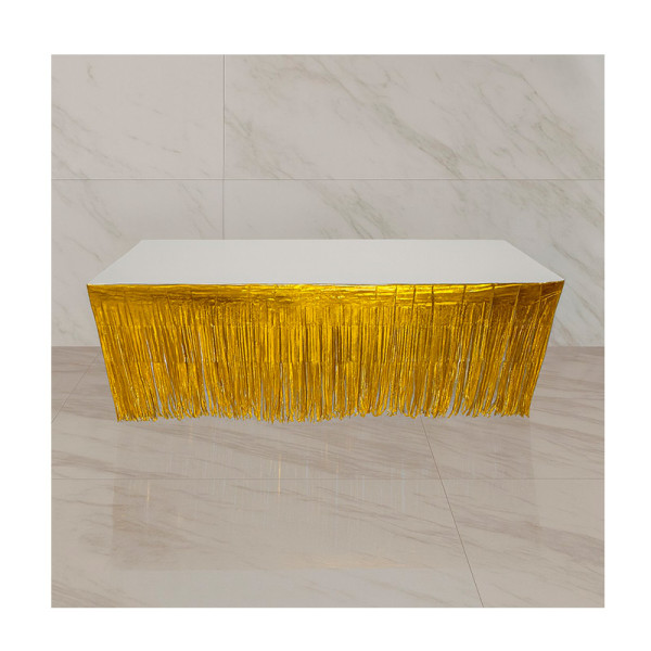 SAIA DE MESA METALIZADA DOURADA