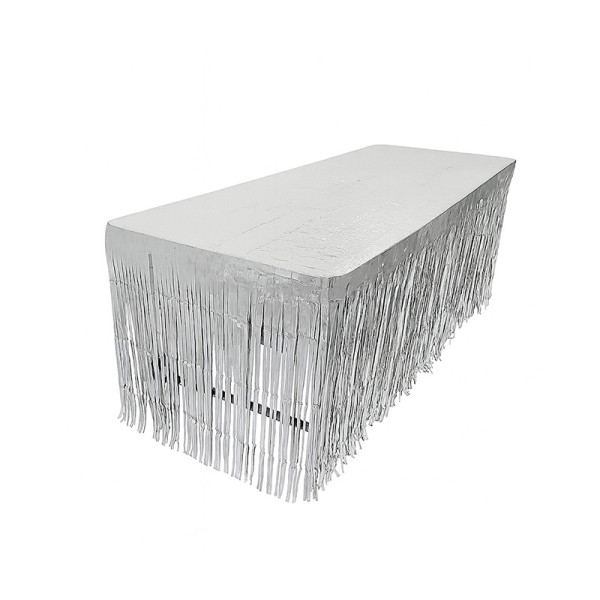 SAIA DE MESA METALIZADA PRATA