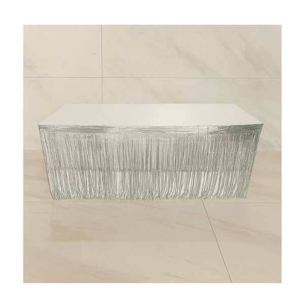 SAIA DE MESA METALIZADA PRATA