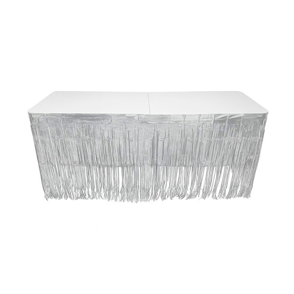 SAIA DE MESA METALIZADA PRATA