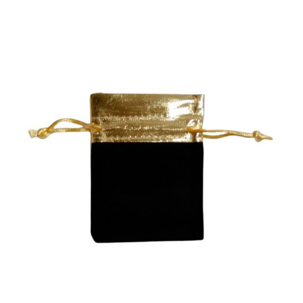 SAQUINHO DE PRESENTE VELUDO PRETO OU VERMELHO