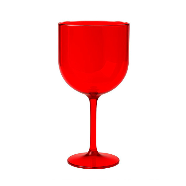 TAÇA GIN 550 ML VERMELHA