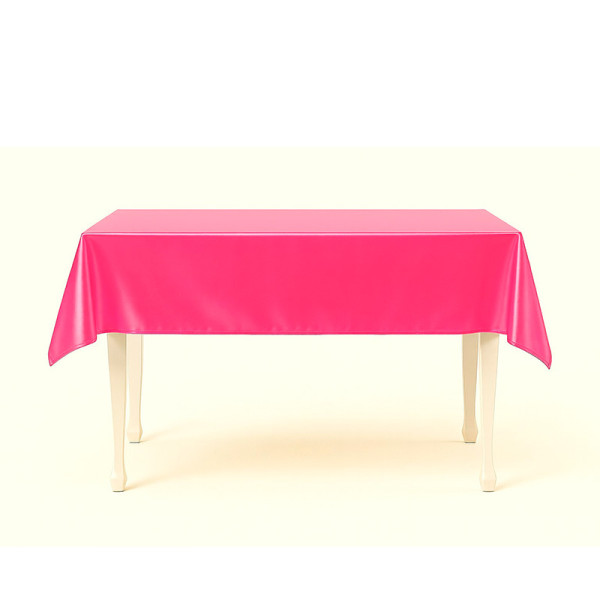 TOALHA DE MESA DESCARTÁVEL LISA PINK