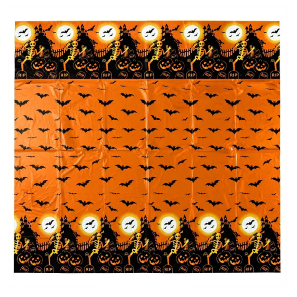 Toalha de mesa plástica Halloween modelo 1