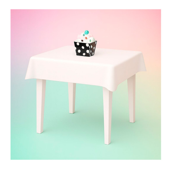 TOALHA PEROLIZADA BRANCA 78 CM X 78 CM - 10 UNID.