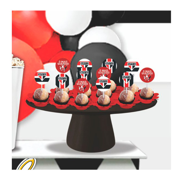 TOPPER PARA DOCINHOS SPFC SÃO PAULO