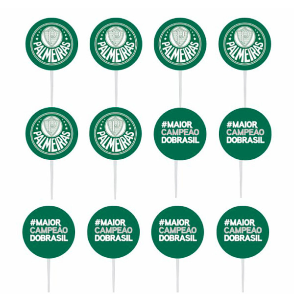 TOPPER PARA DOCINHOS PALMEIRAS