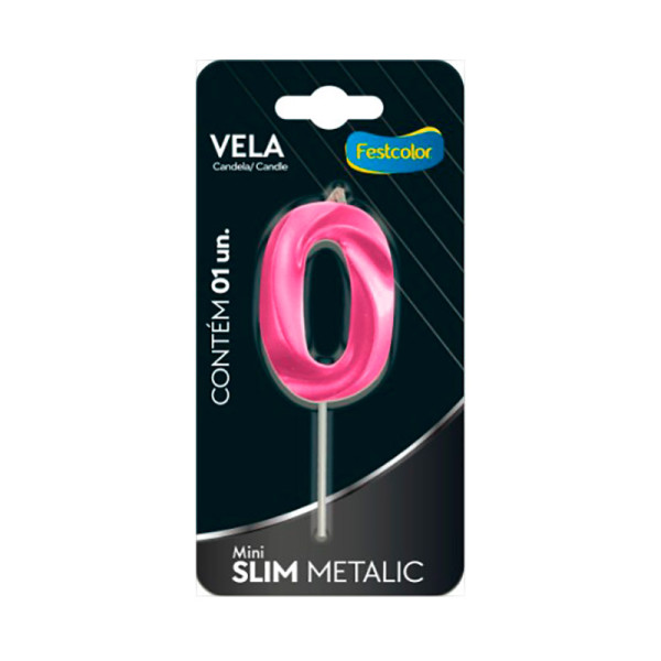 VELA MINI SLIM METALLIC PINK NO. 0