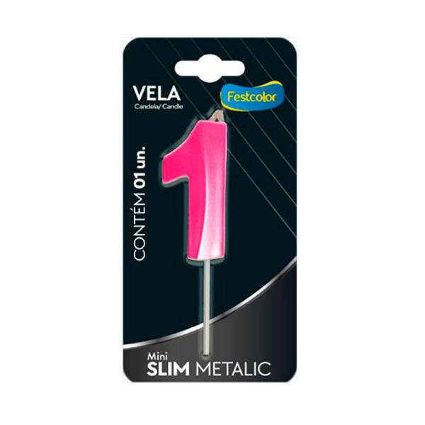 VELA MINI SLIM METALLIC PINK NO. 1