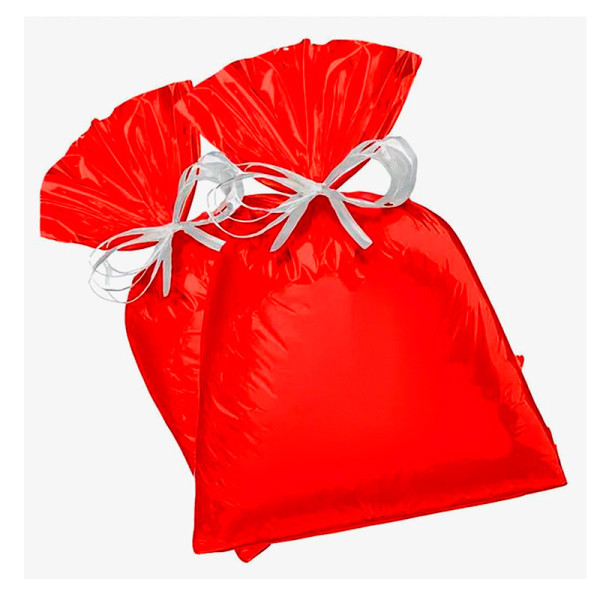 SACO METALIZADO VERMELHO